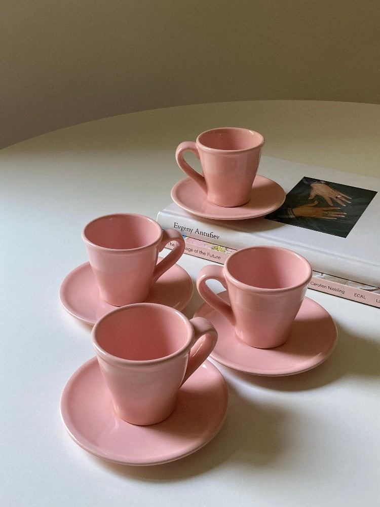 Set 4 tazzine da caffè vintage francesi