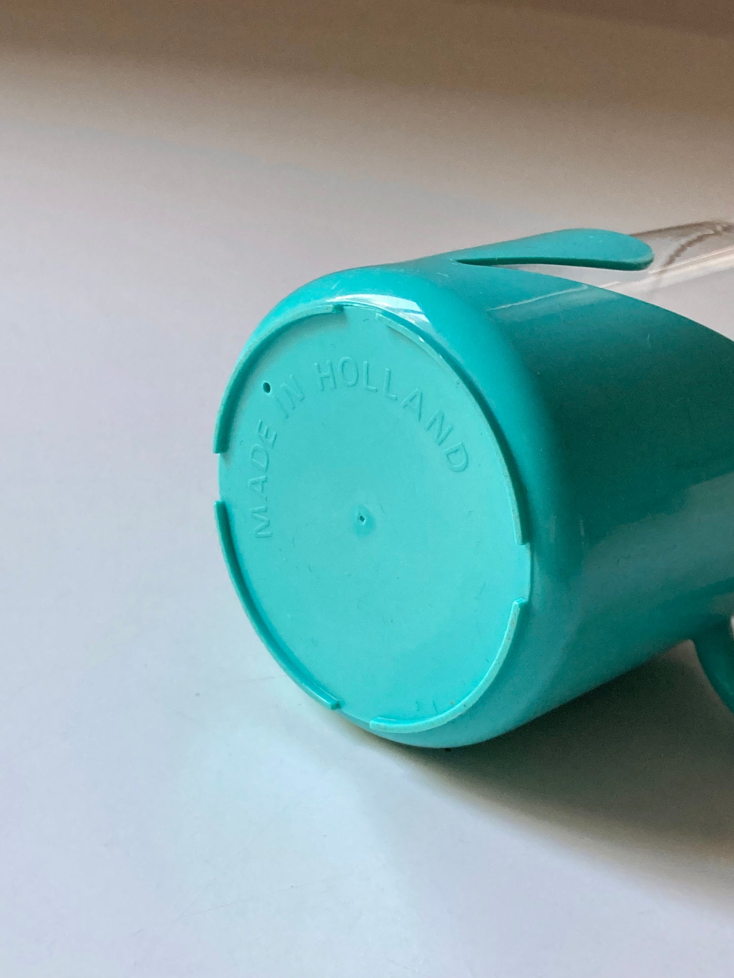 Coppia tazzine space age turchesi