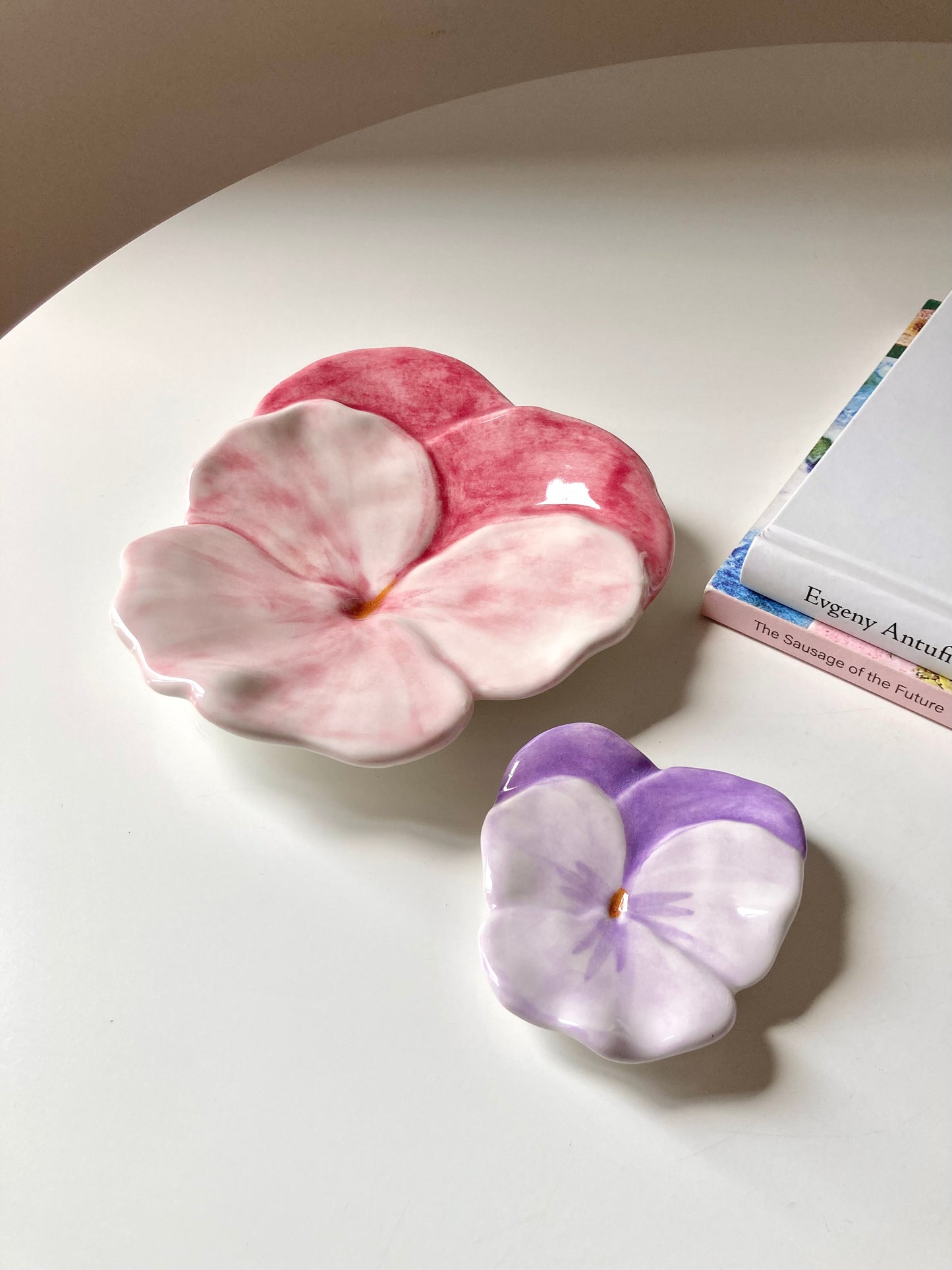Rosetta ~ Piatti a fiore Ernestine Salerno
