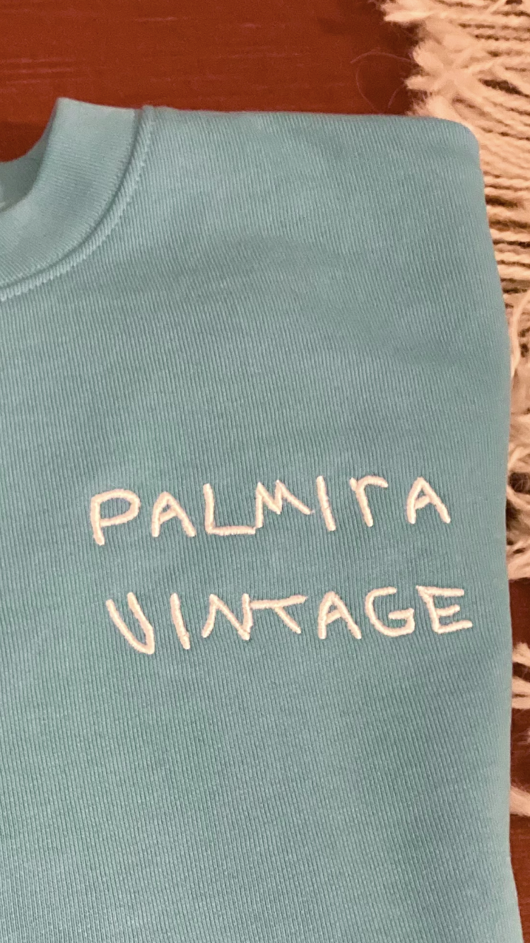 Felpa unisex Palmira in cotone organico