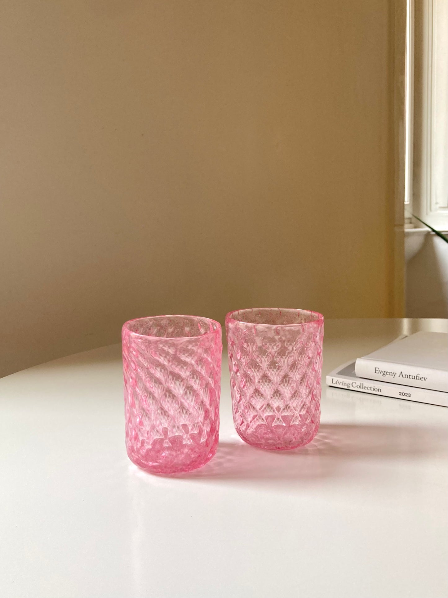 Set di goti veneziani balloton rosa
