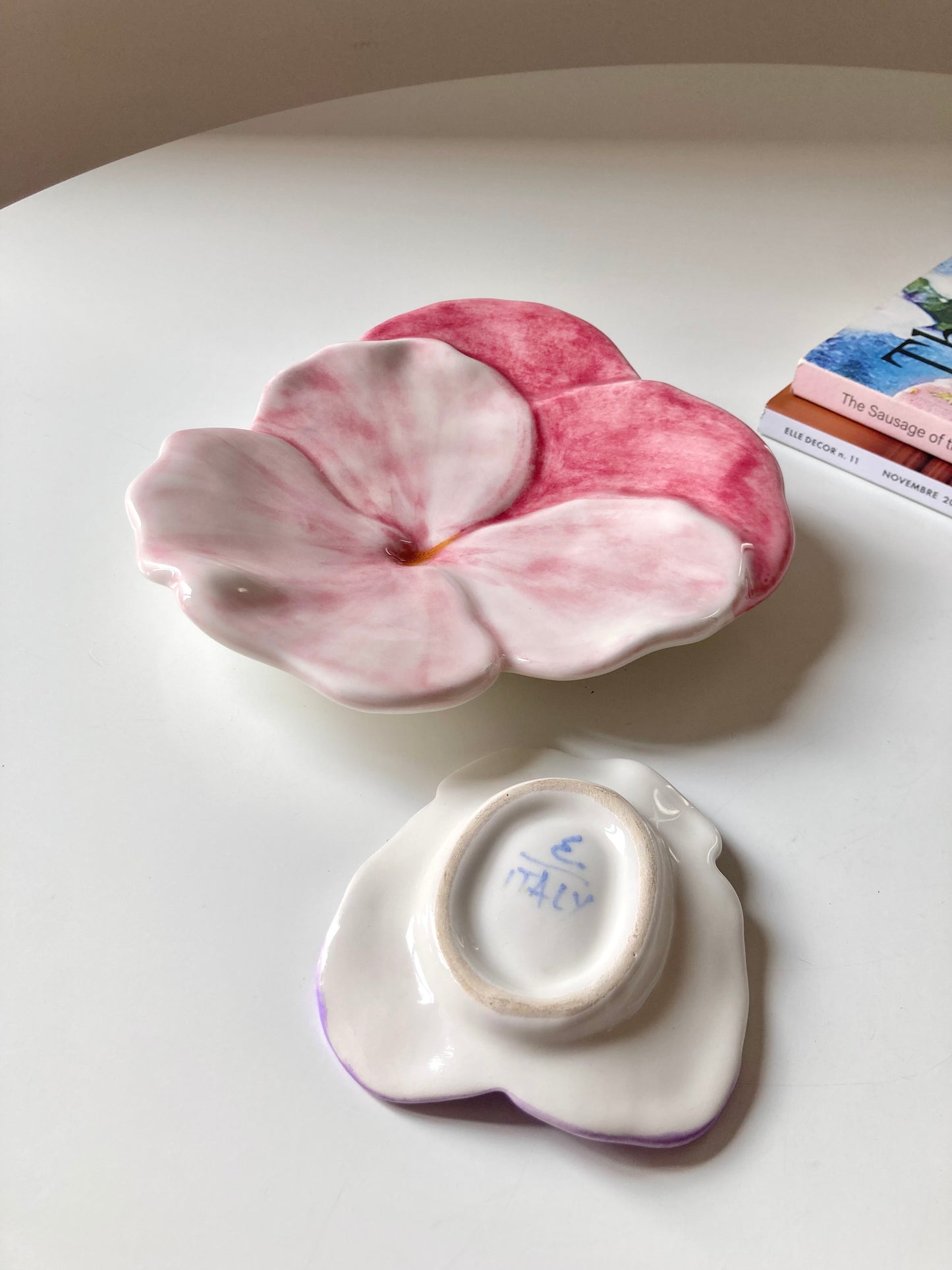 Rosetta ~ Piatti a fiore Ernestine Salerno