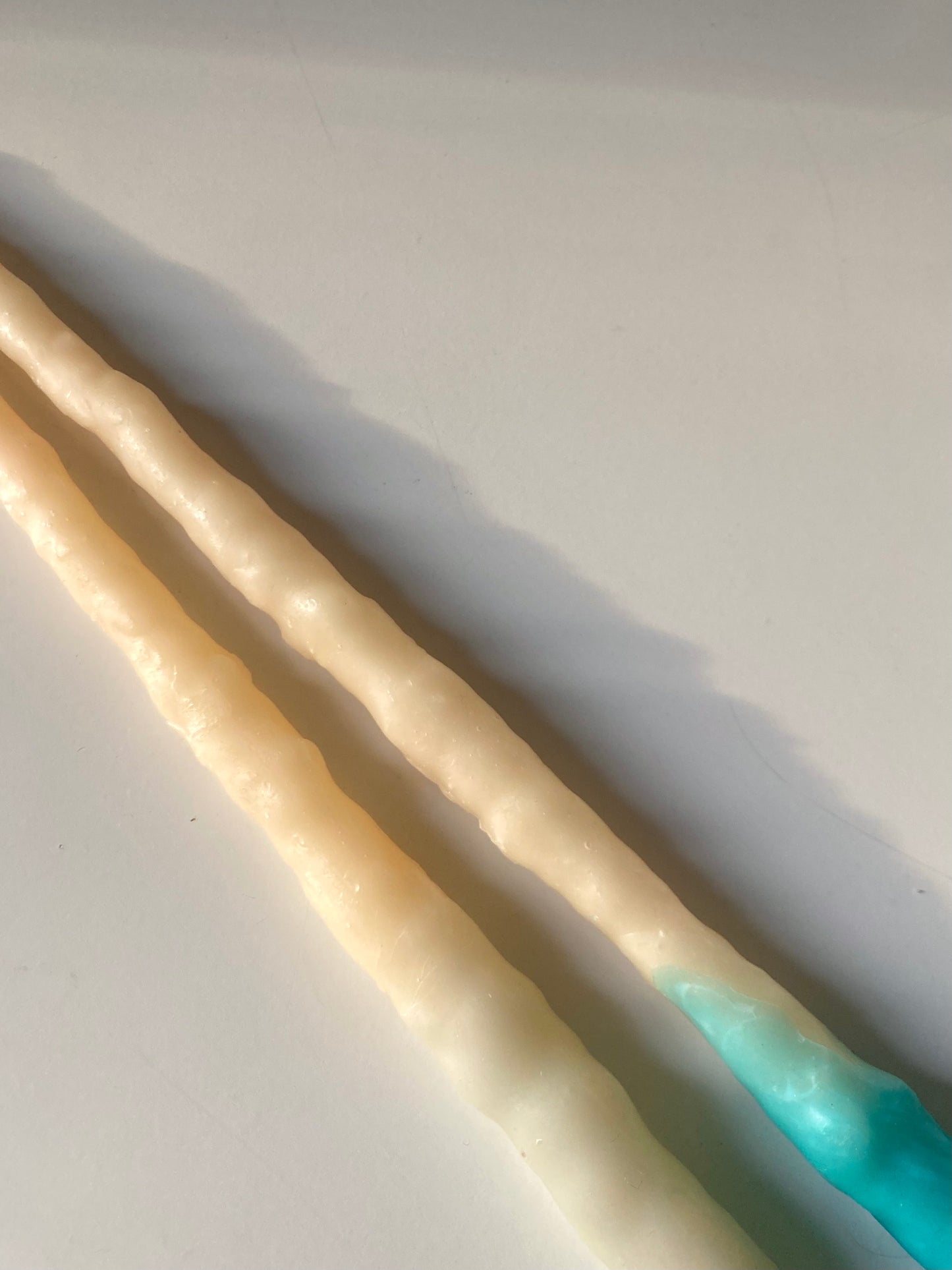 Margherita Chinchio ~ Coppia candele fatte a mano