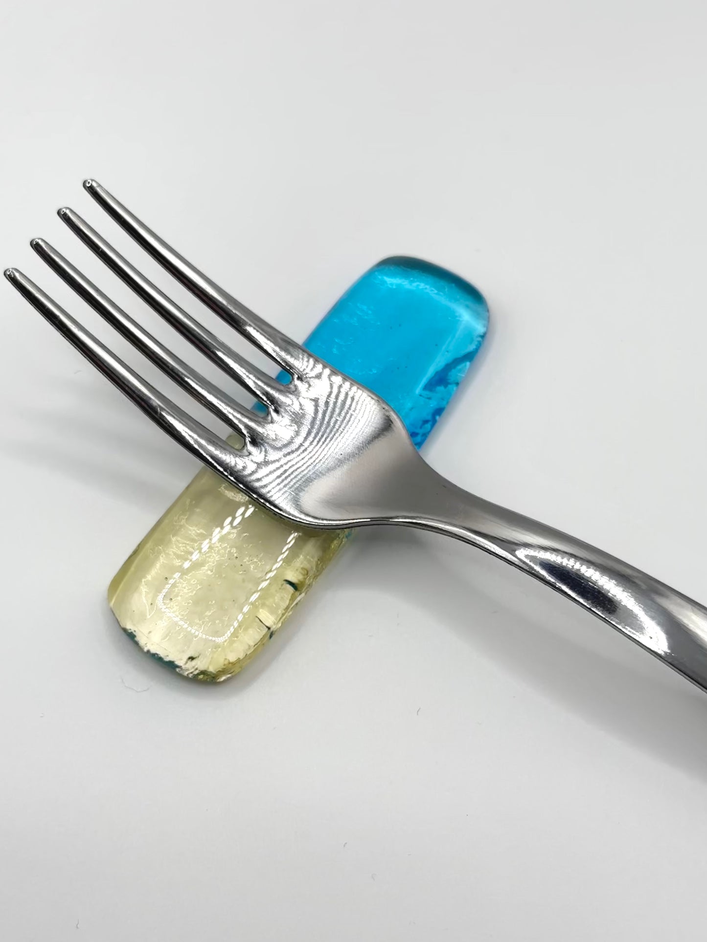 Set di poggia posate banana-blu