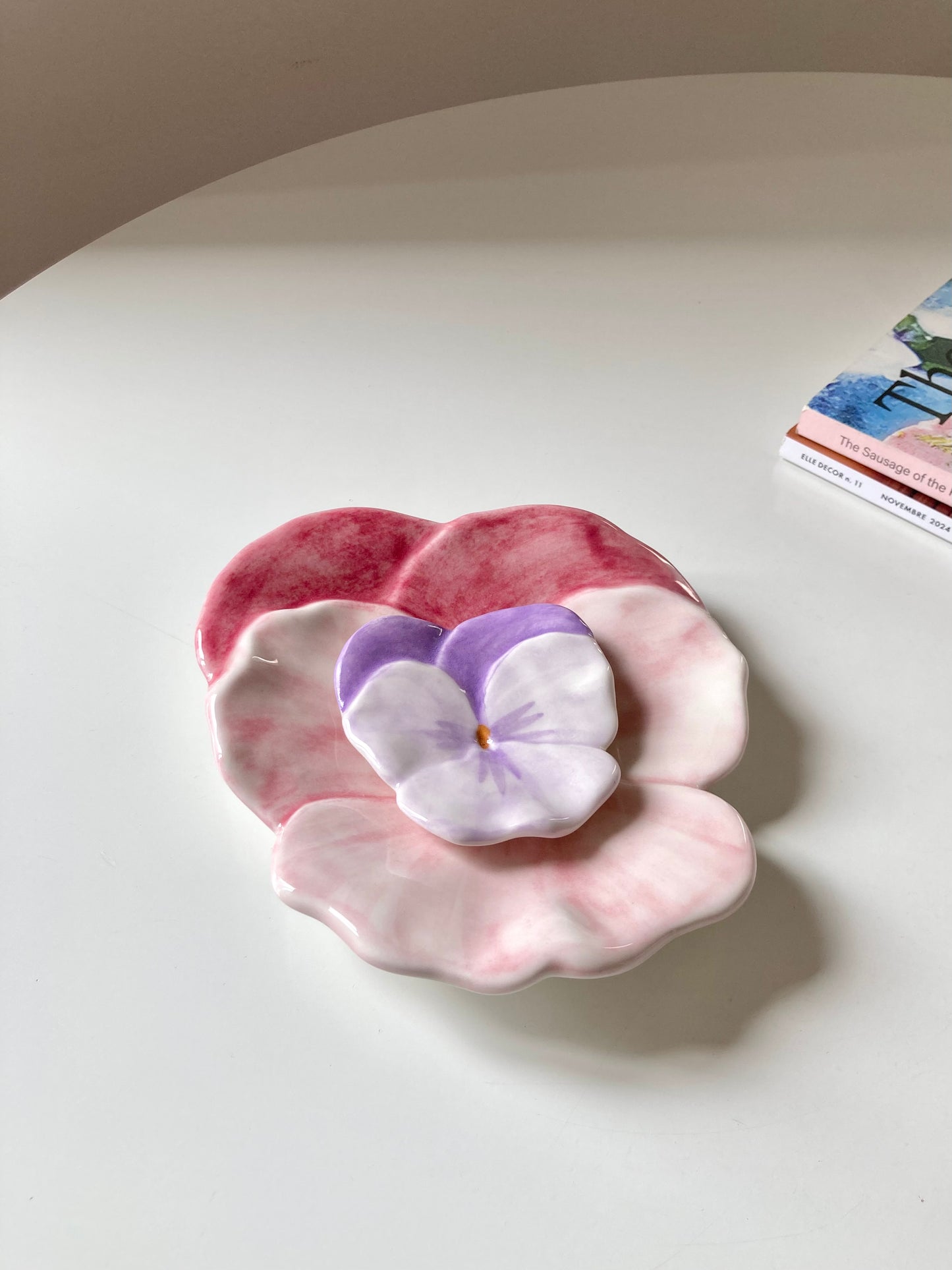 Rosetta ~ Piatti a fiore Ernestine Salerno
