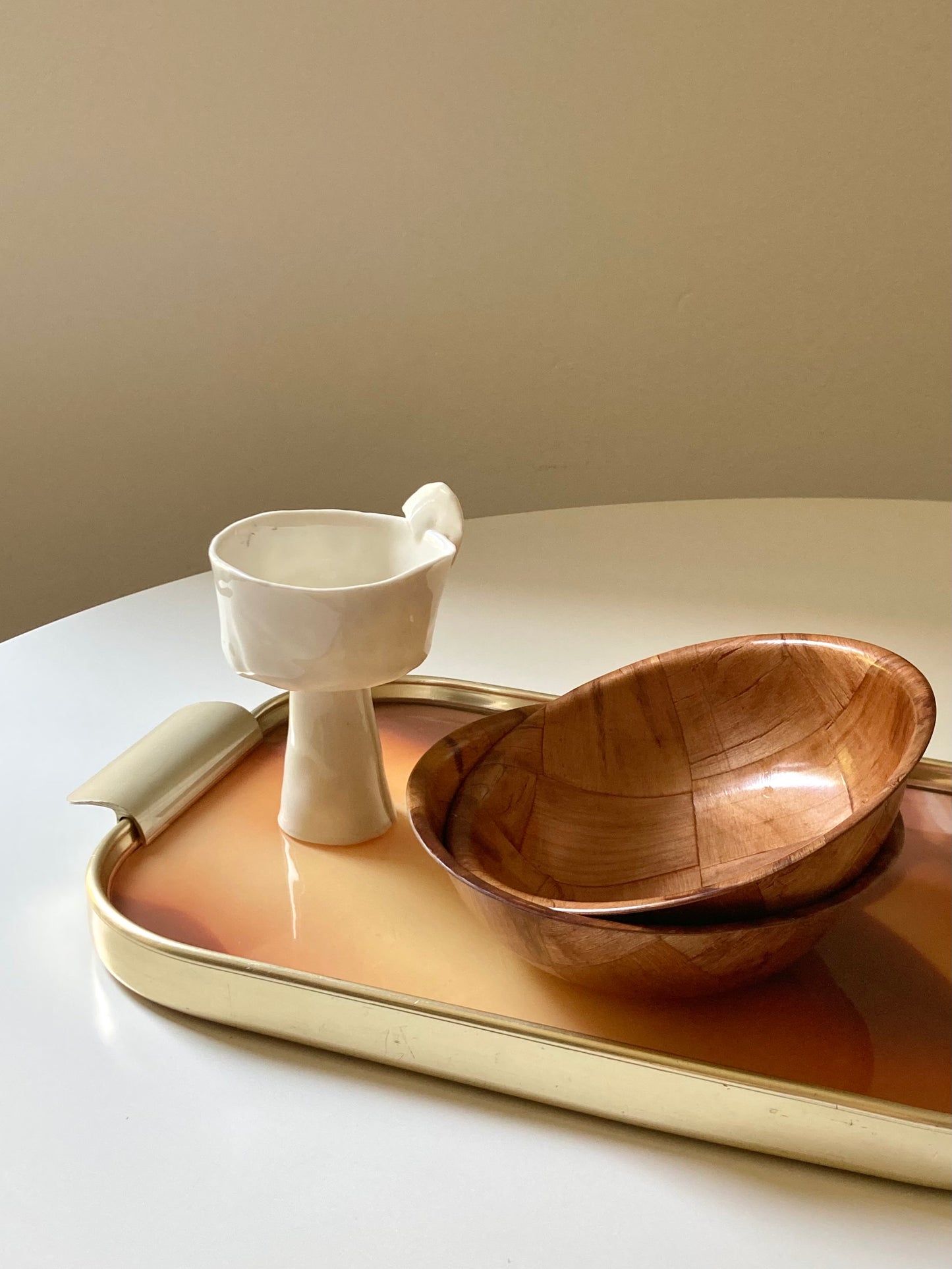 Ciotolina alta in ceramica per aperitivo