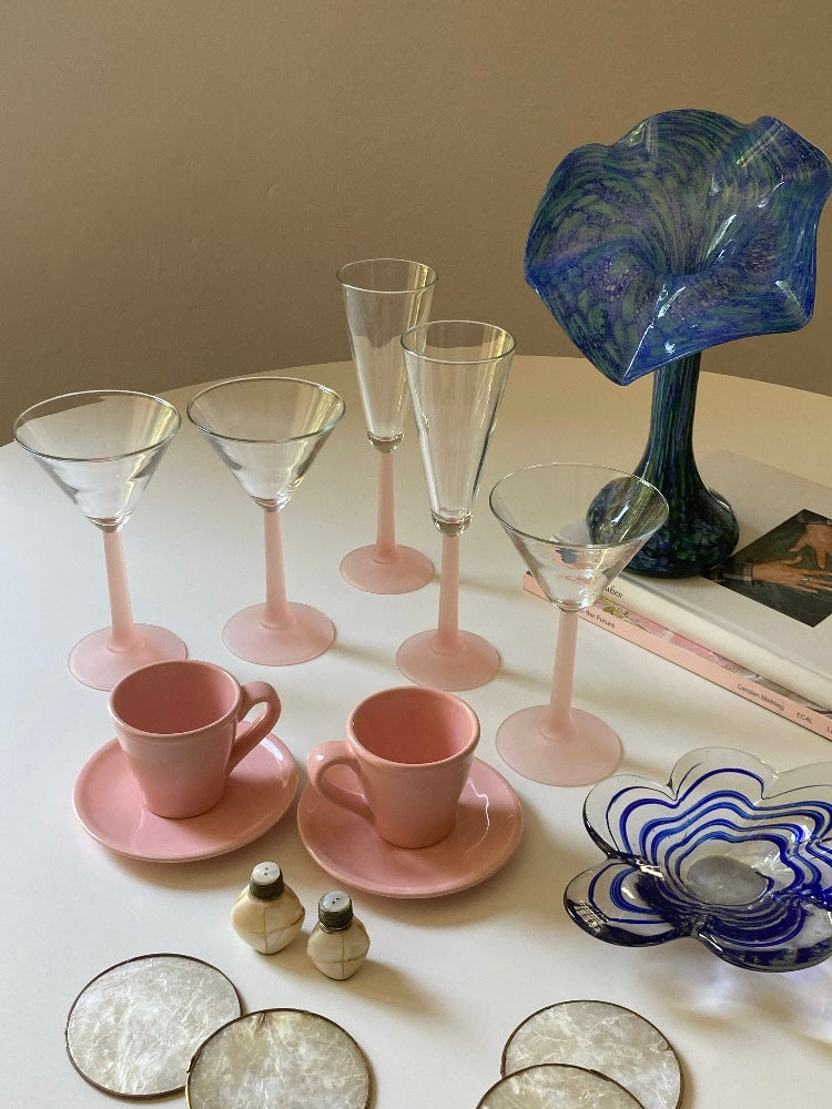 Vaso in vetro soffiato La Rochere France