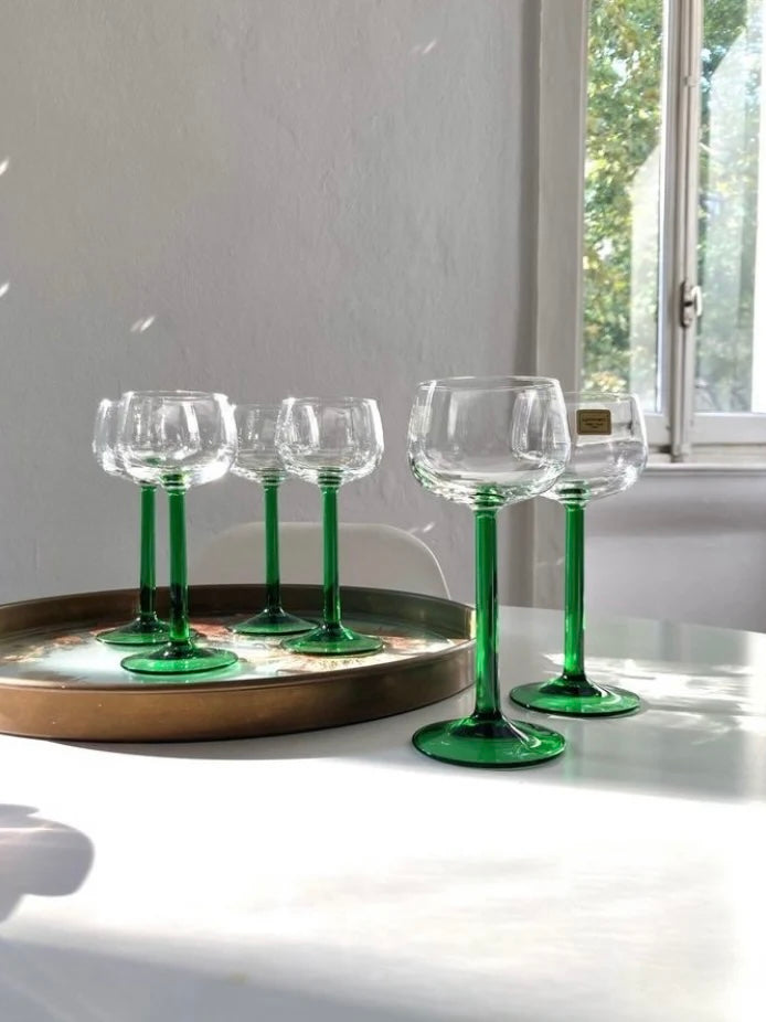 Luminarc straight stem wine glasses set