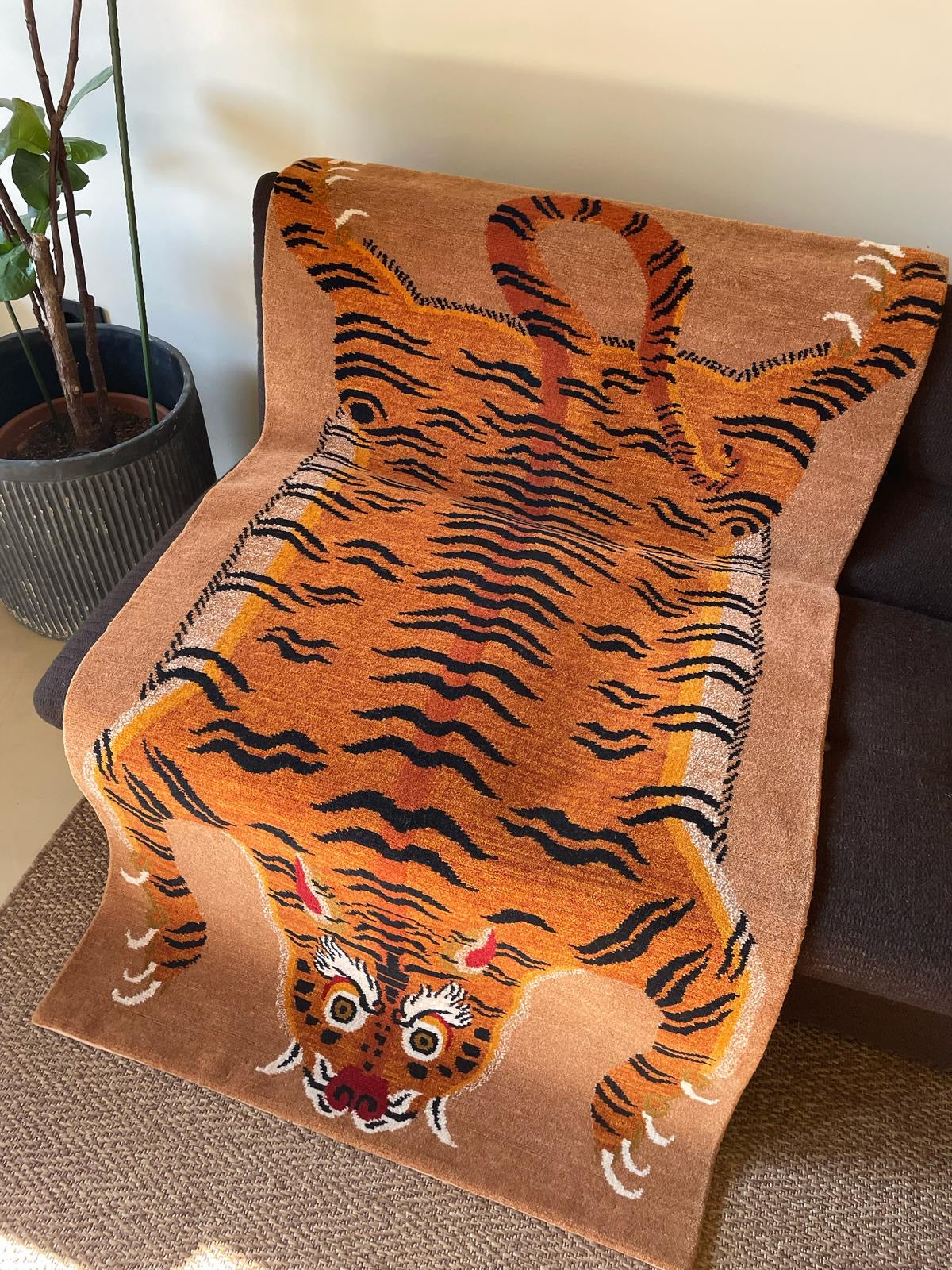 Particuliers ~ Tappeto tibetano vintage