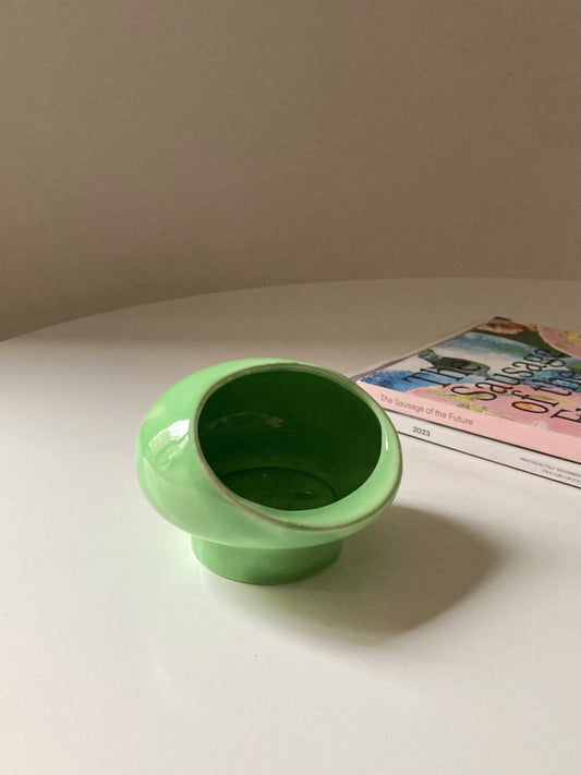 Posacenere a cupola piccolo verde