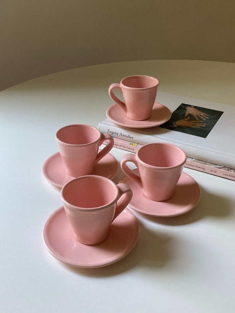 Set 4 tazzine da caffè vintage francesi