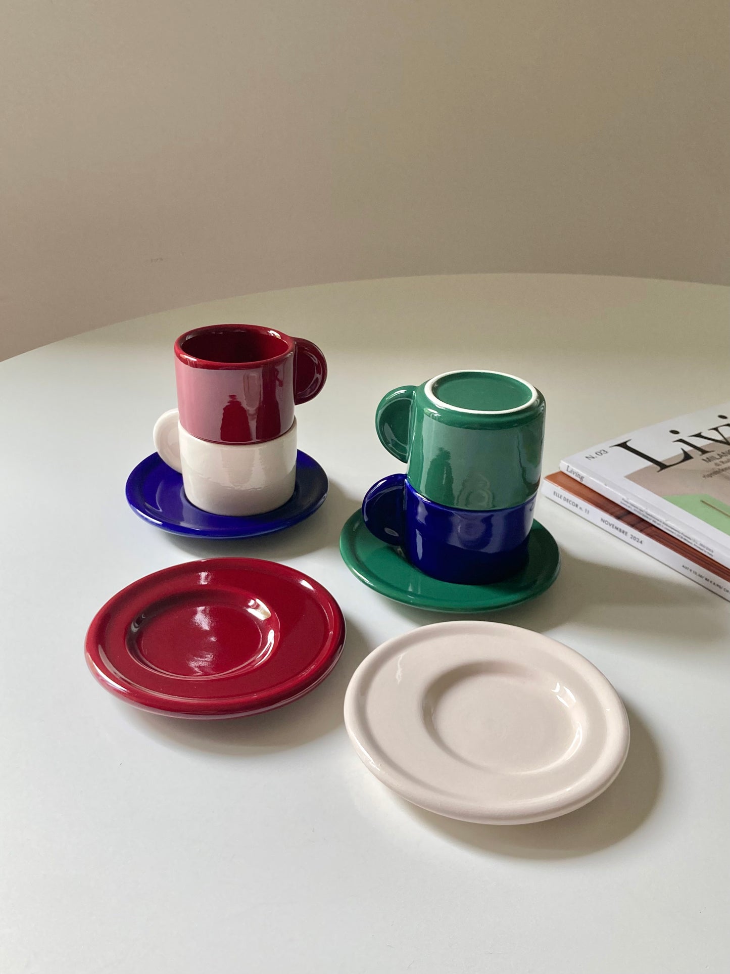 Set 4 tazzine da caffè ‘Caracalla’ capsule