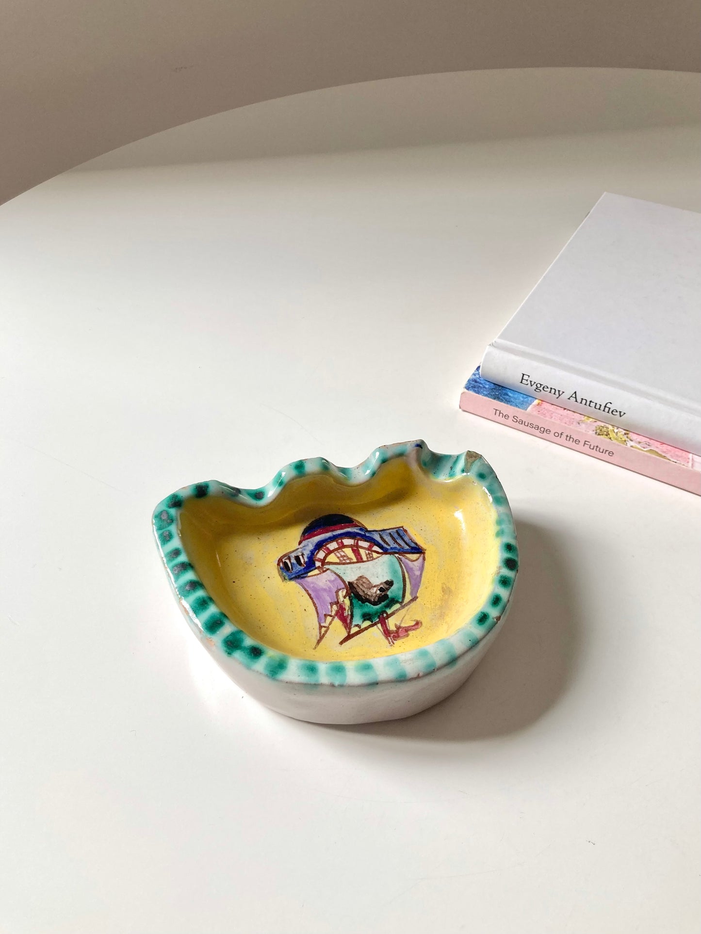 Rosetta ~ Posacenere in ceramica