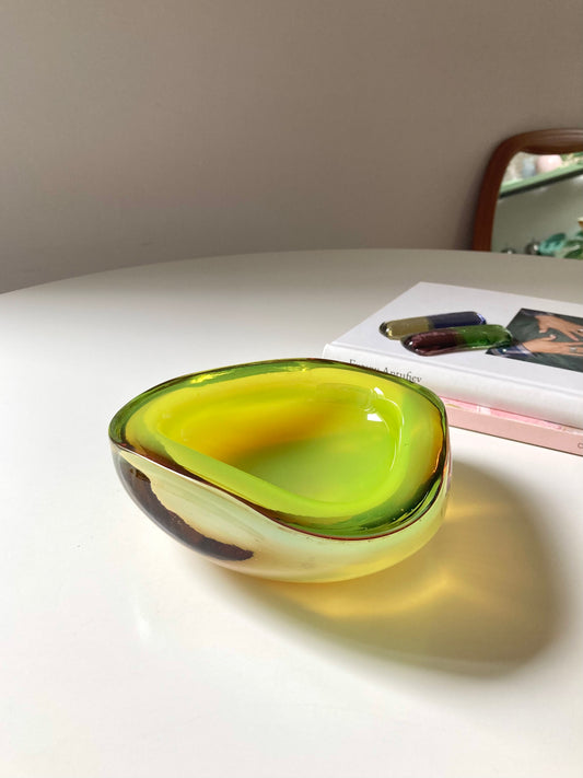Grande svuotatasche in vetro di Murano
