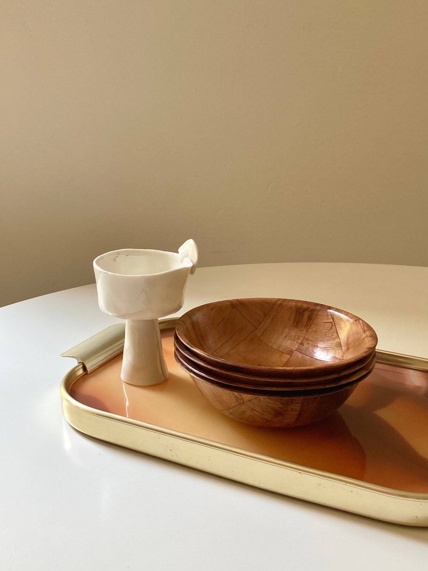 Ciotolina alta in ceramica per aperitivo