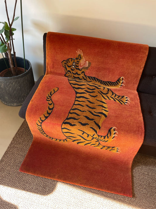 Particuliers ~ Tappeto tibetano vintage