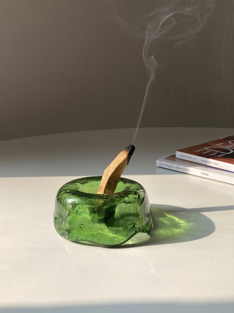 B2B ~ Bruciatore per palo santo in vetro fuso