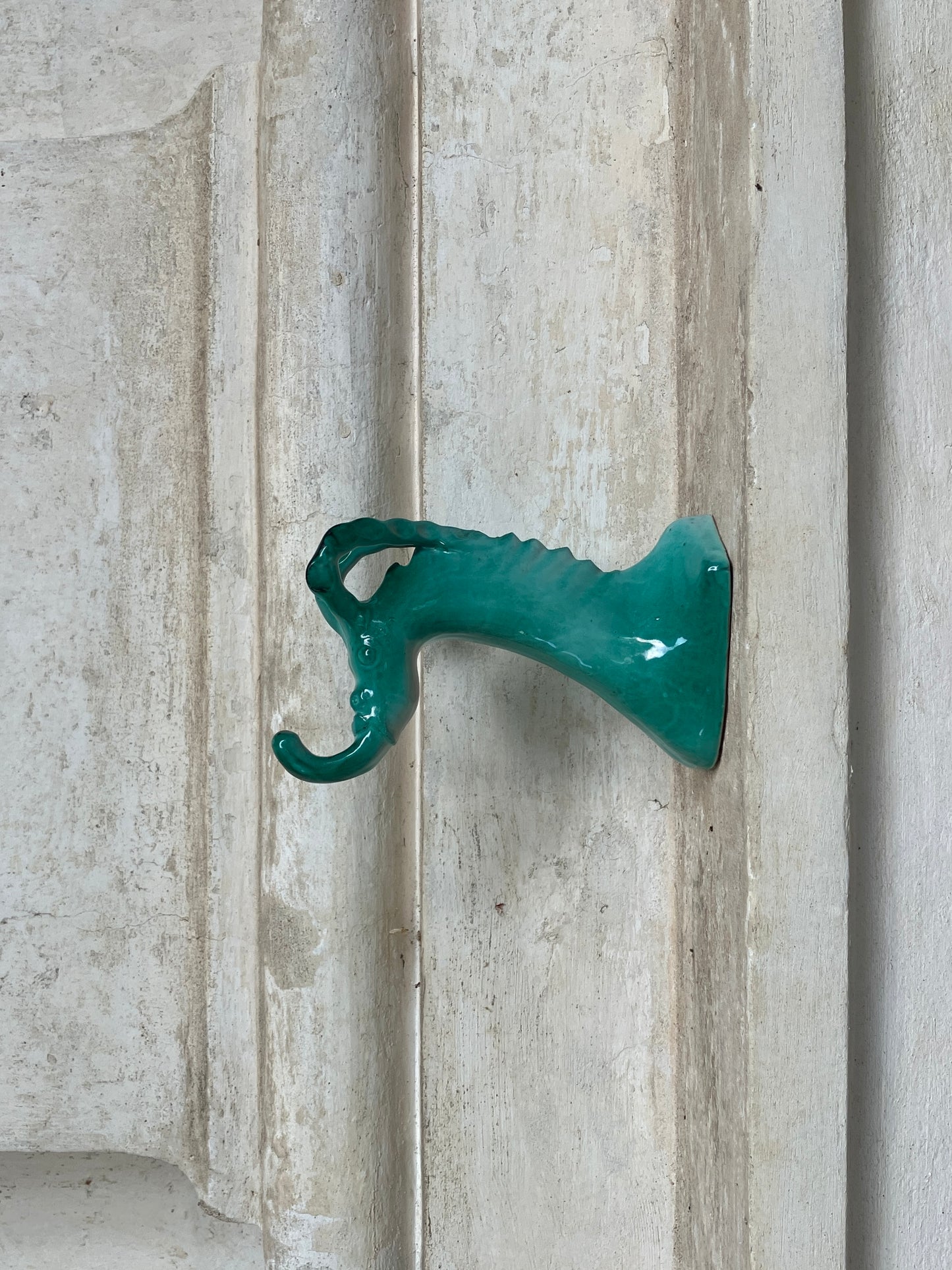 Applique appendino in ceramica vintage