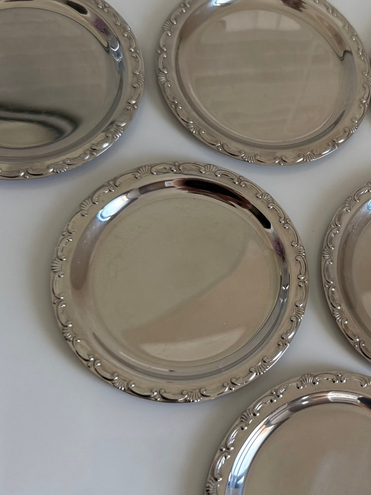 Rosetta ~ Set sottobicchieri con conchigliette