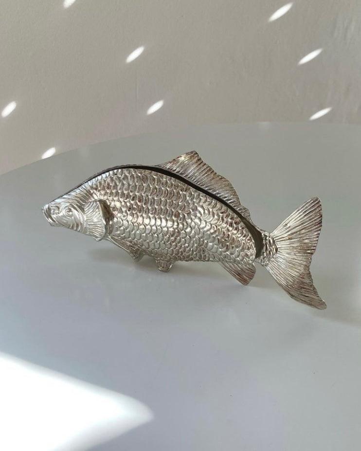 Carp-shaped napkin holder