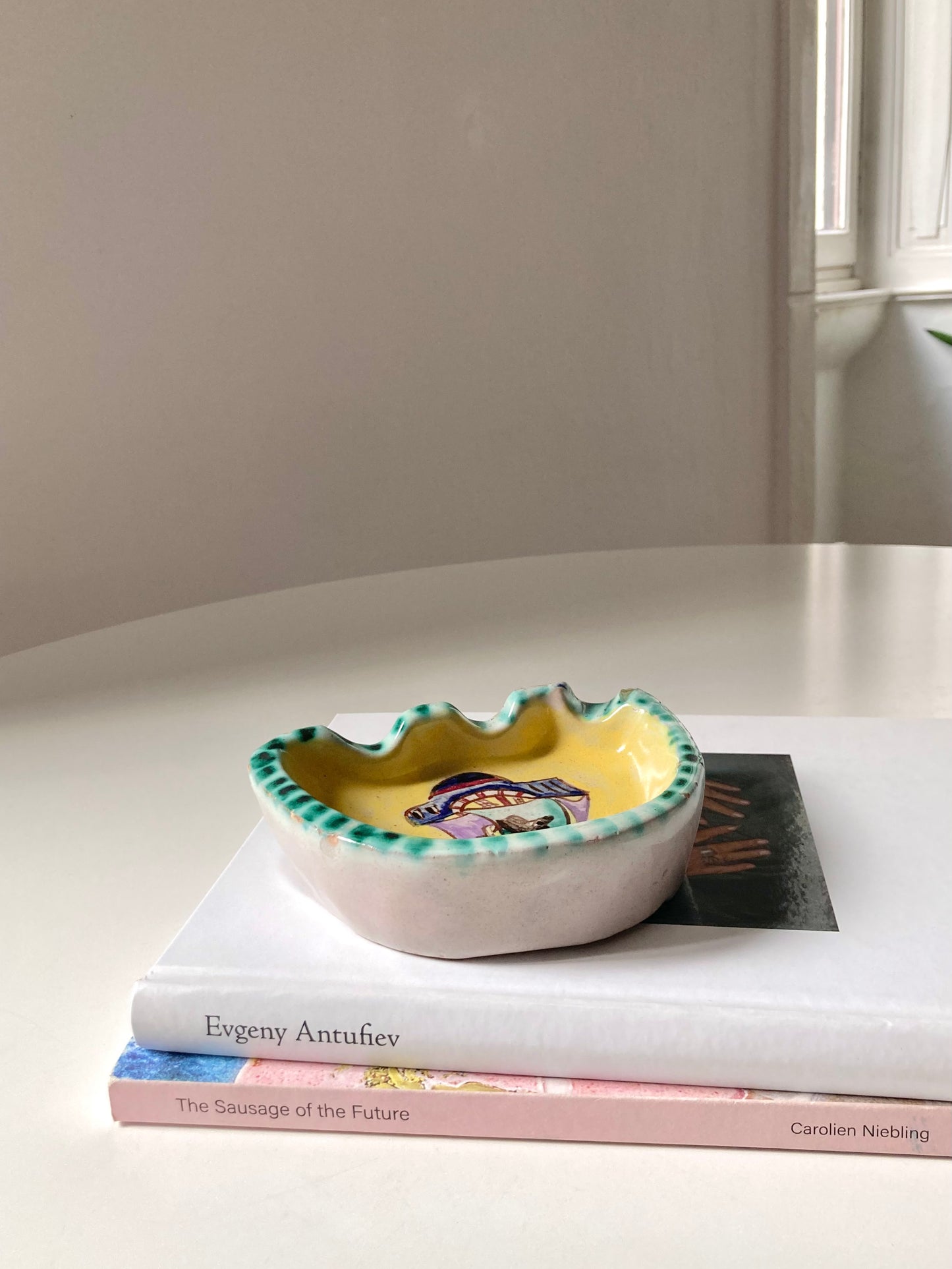 Rosetta ~ Posacenere in ceramica