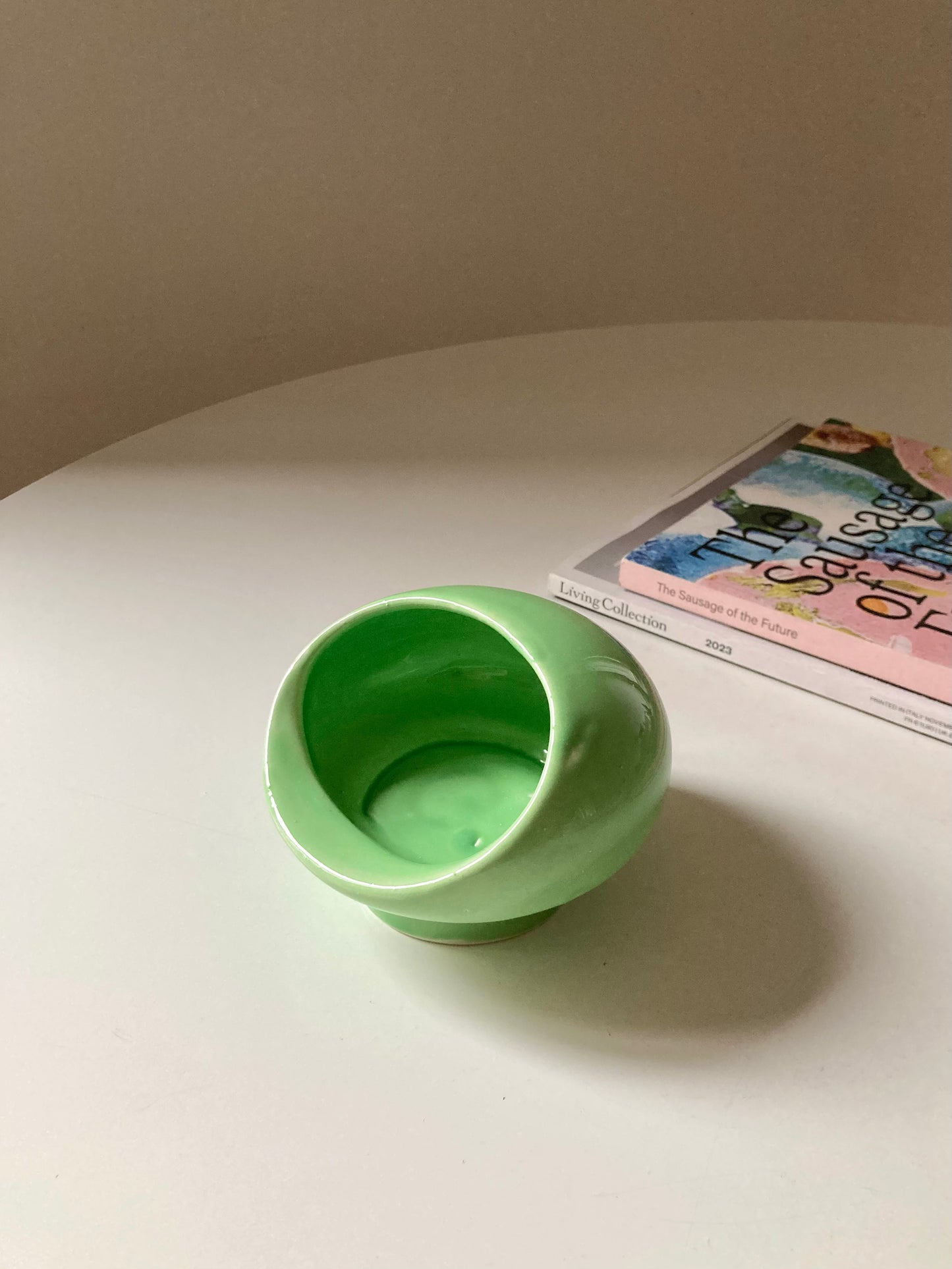 Posacenere a cupola piccolo verde