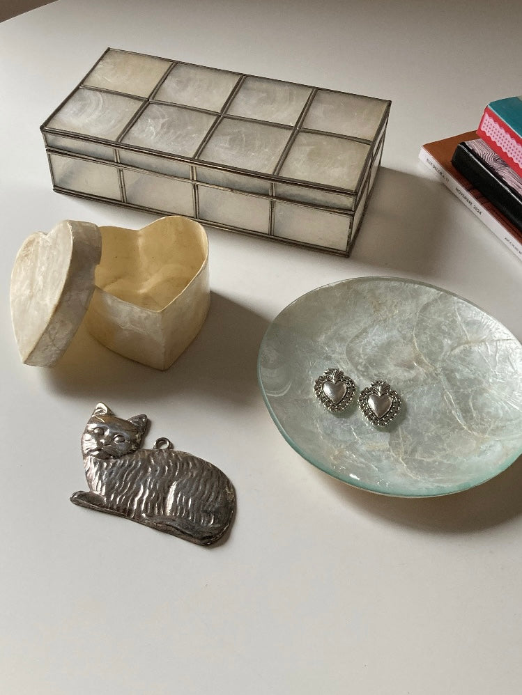 Ex voto vintage a forma di gatto