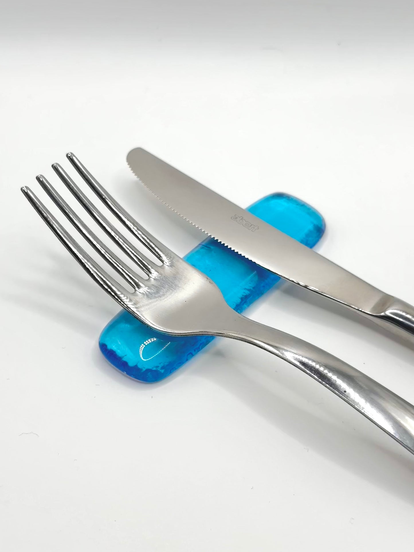 Poggia posate blu