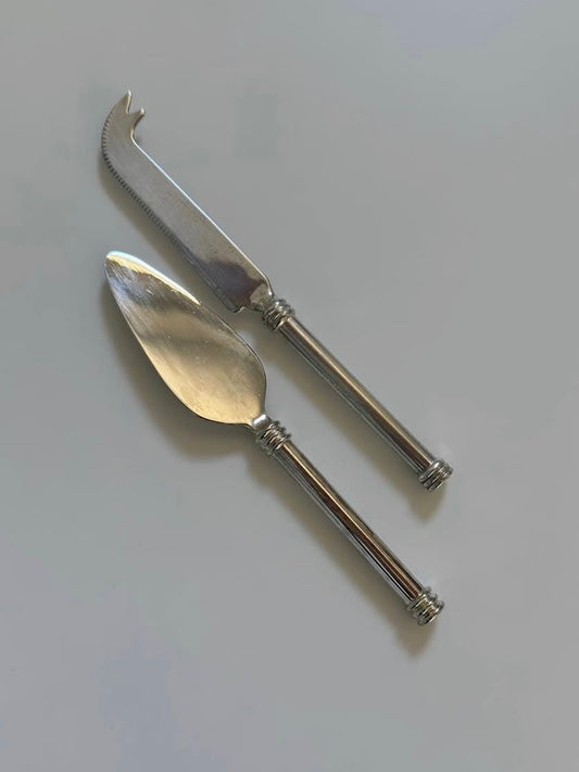 Rosetta ~ Coppia posate da formaggio