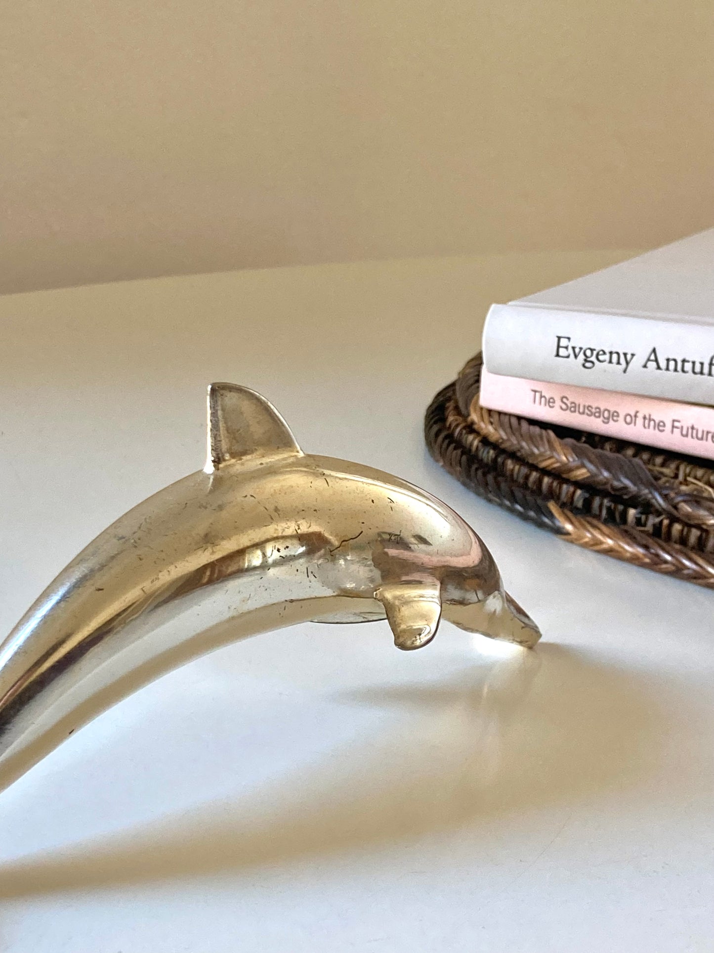 Vintage dolphin shaped bottle opener