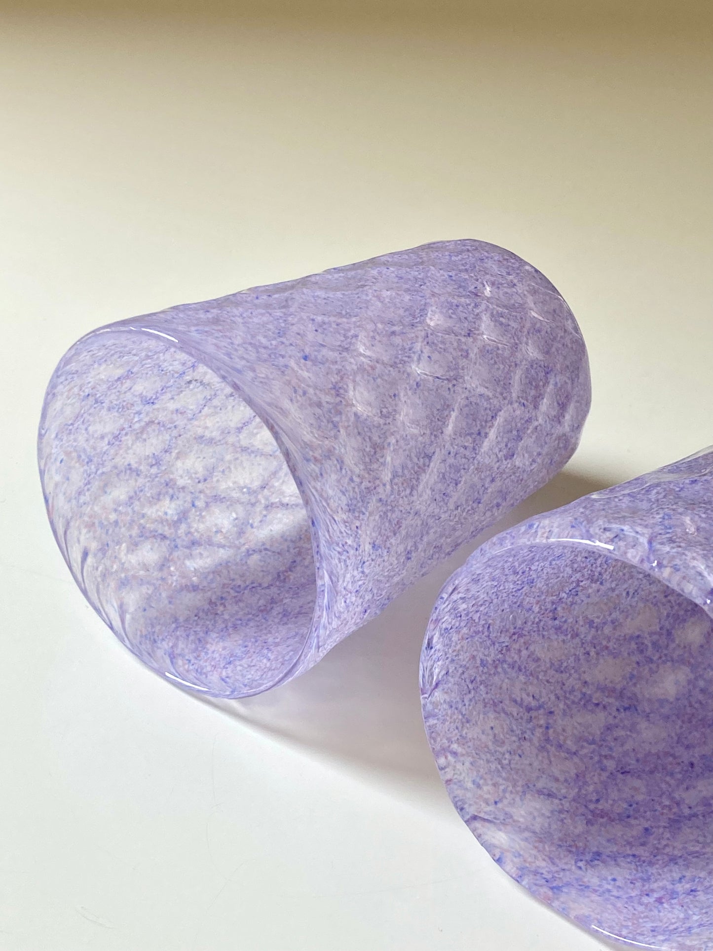 Set di goti veneziani balloton lilla