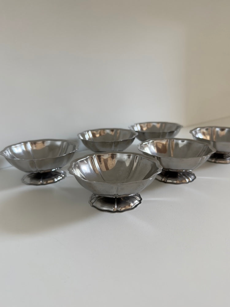 Rosetta ~ Set 6 coppette con piattini