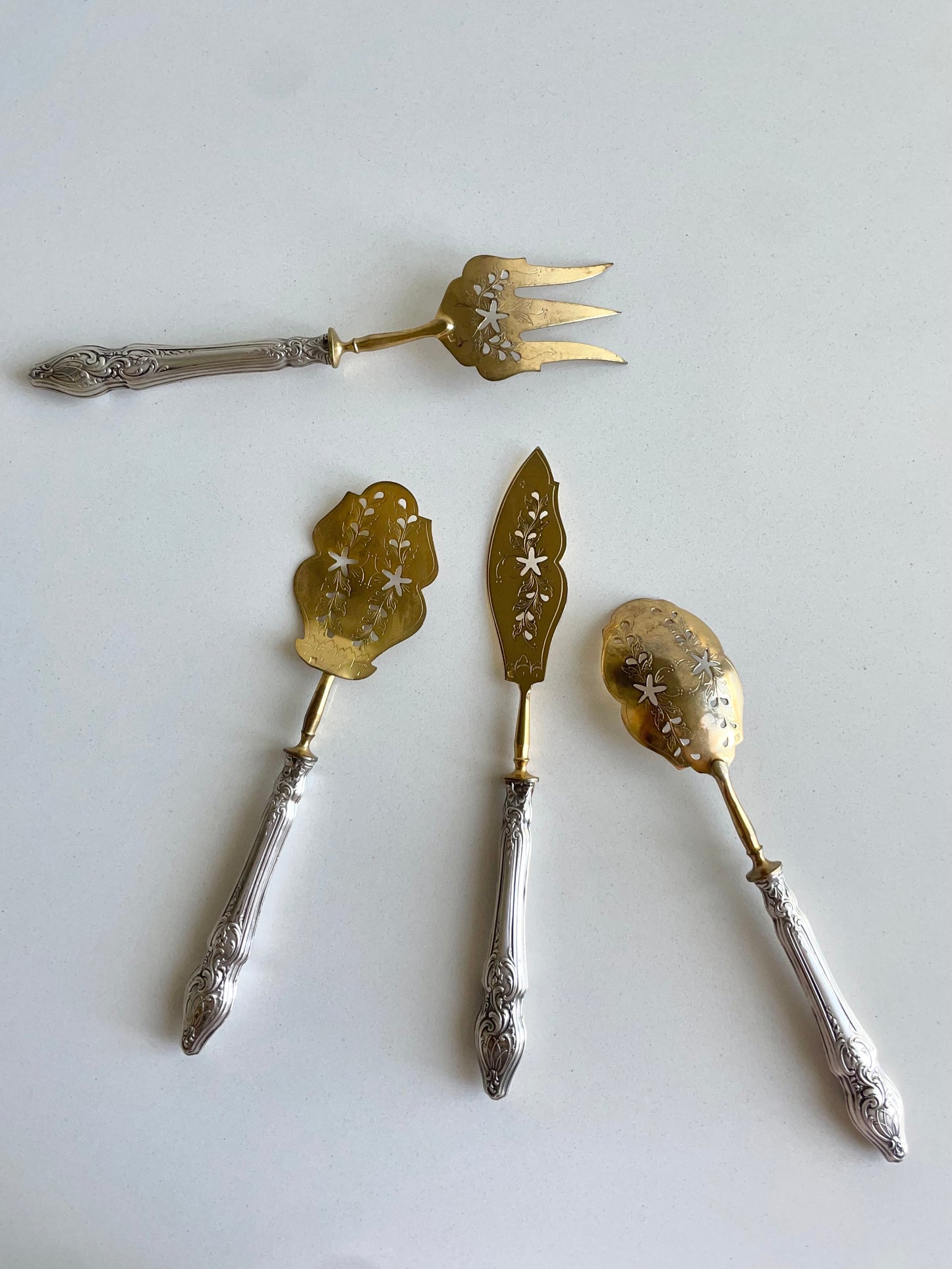 Rosetta ~ Set 4 posate da antipasto