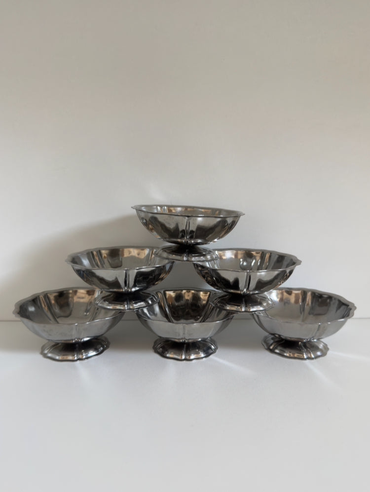 Rosetta ~ Set 6 coppette con piattini