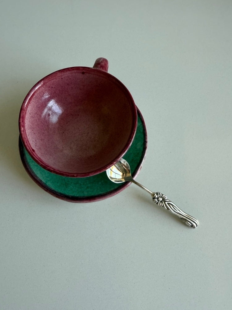 Rosetta ~ Set 6 cucchiaini con fiocco