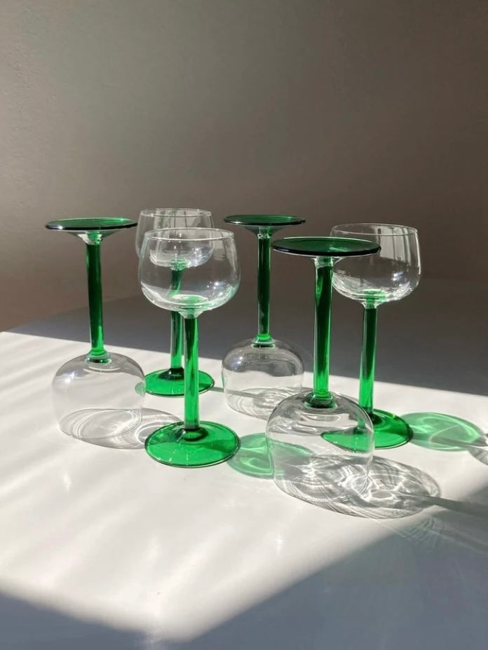 Luminarc straight stem wine glasses set