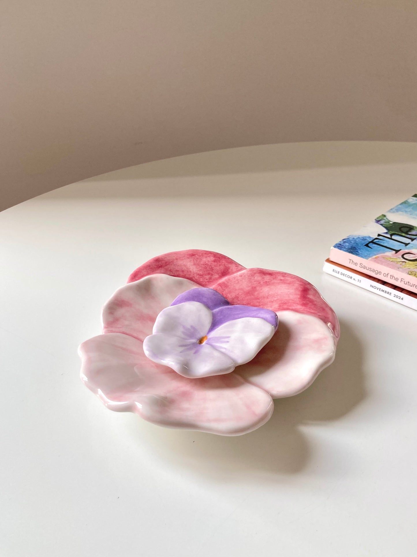 Rosetta ~ Piatti a fiore Ernestine Salerno