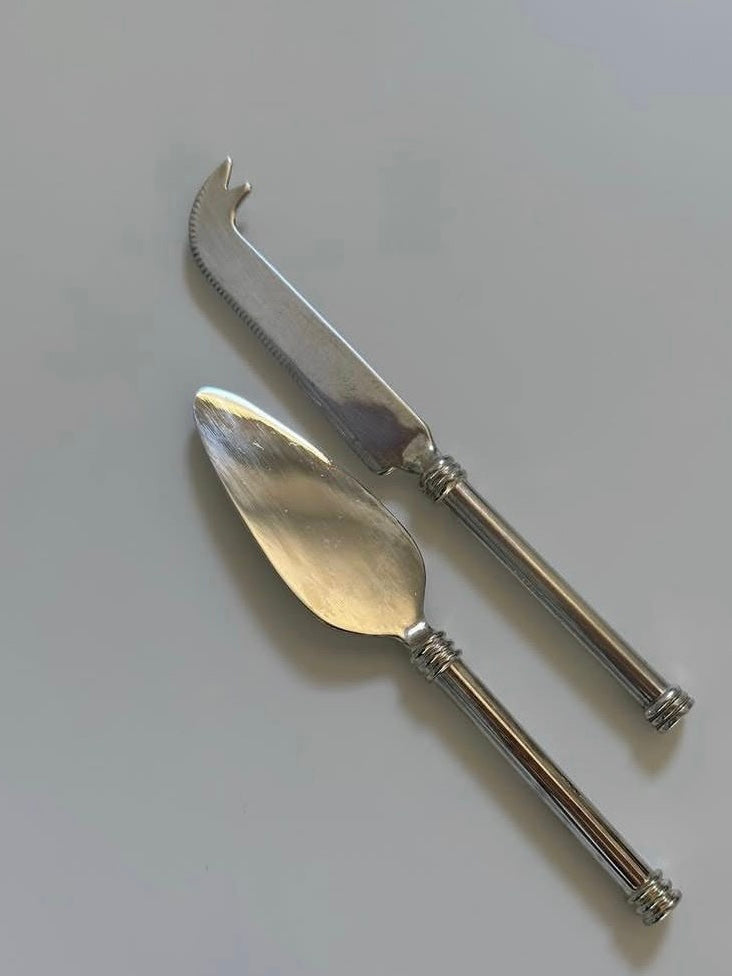 Rosetta ~ Paire de couverts à fromage