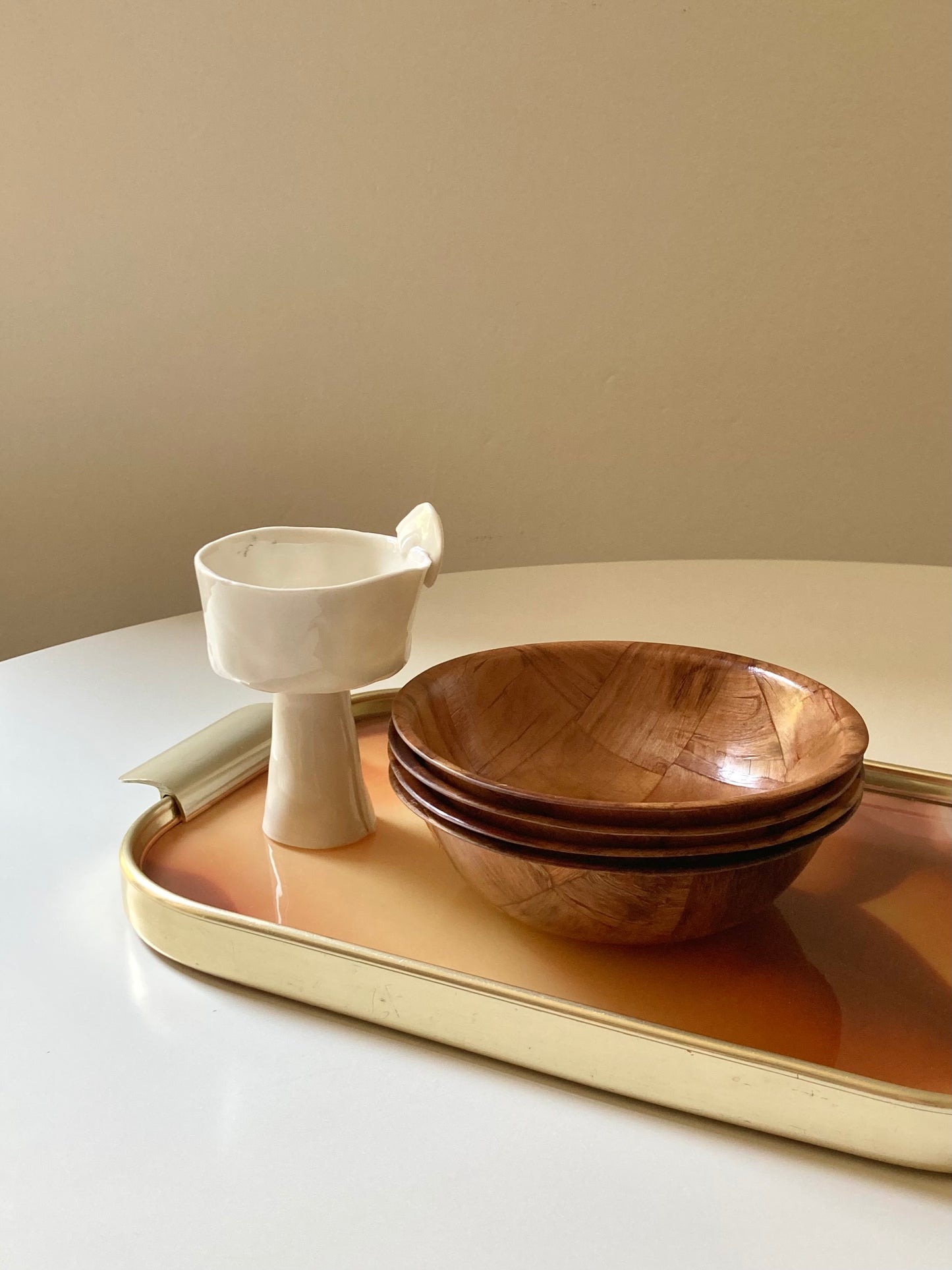 Ciotolina alta in ceramica per aperitivo