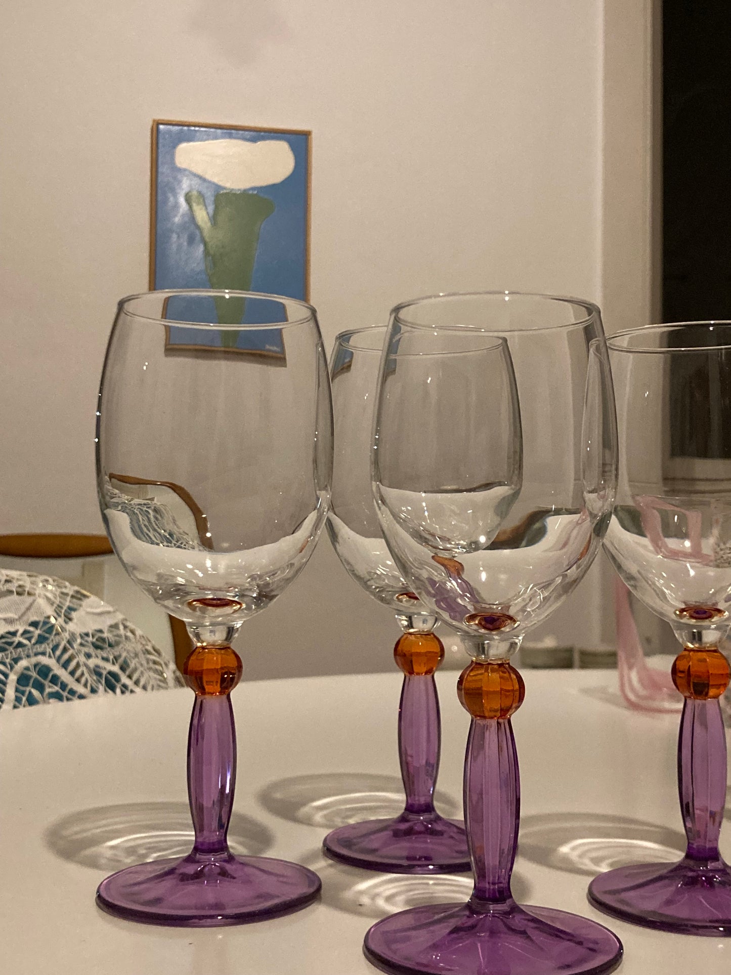 Servizio 12 calici da vino e acqua