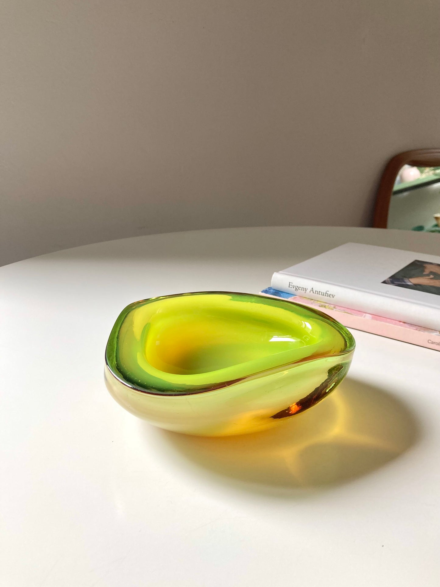 Grande svuotatasche in vetro di Murano