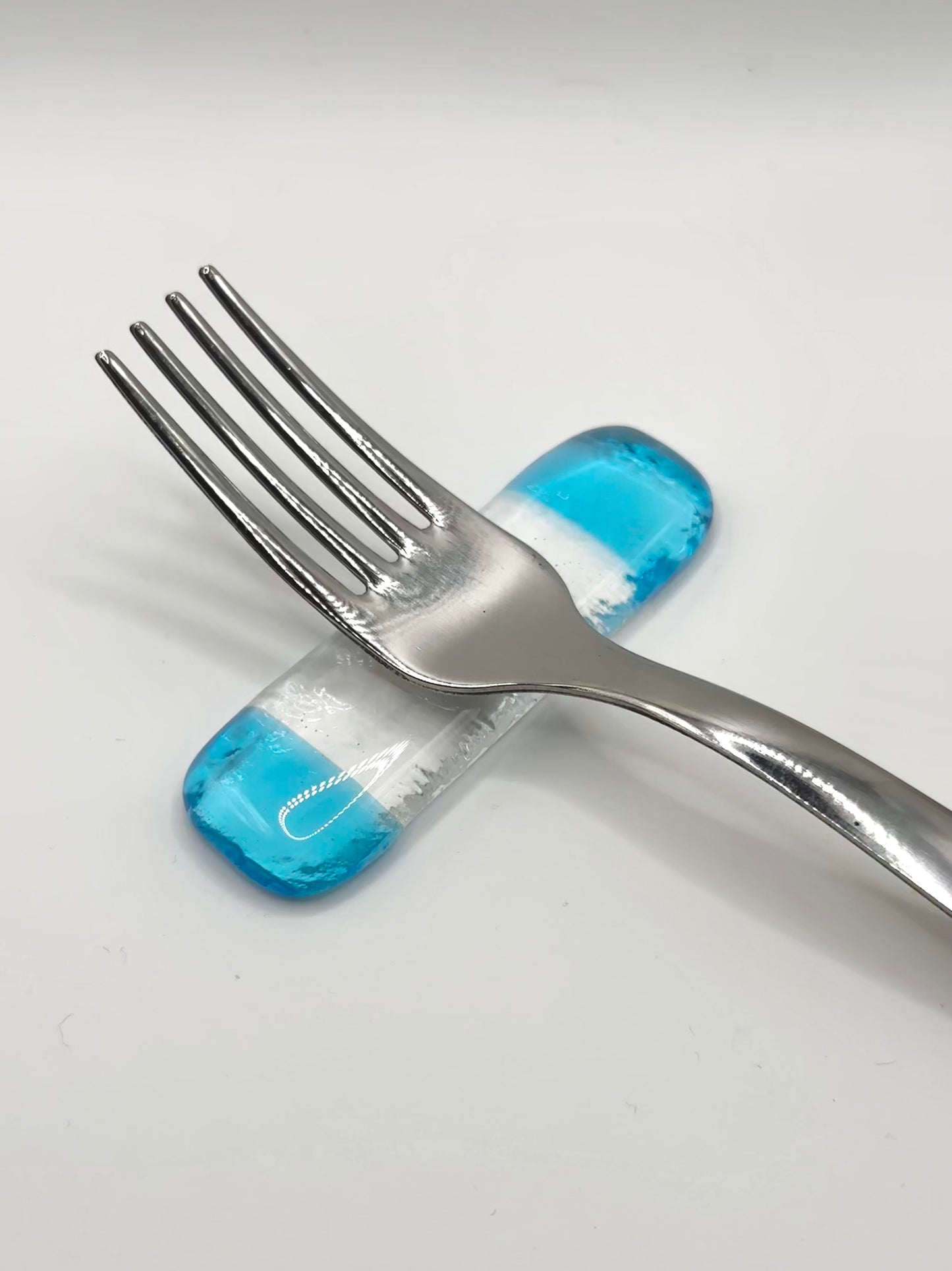 Poggia posate blu