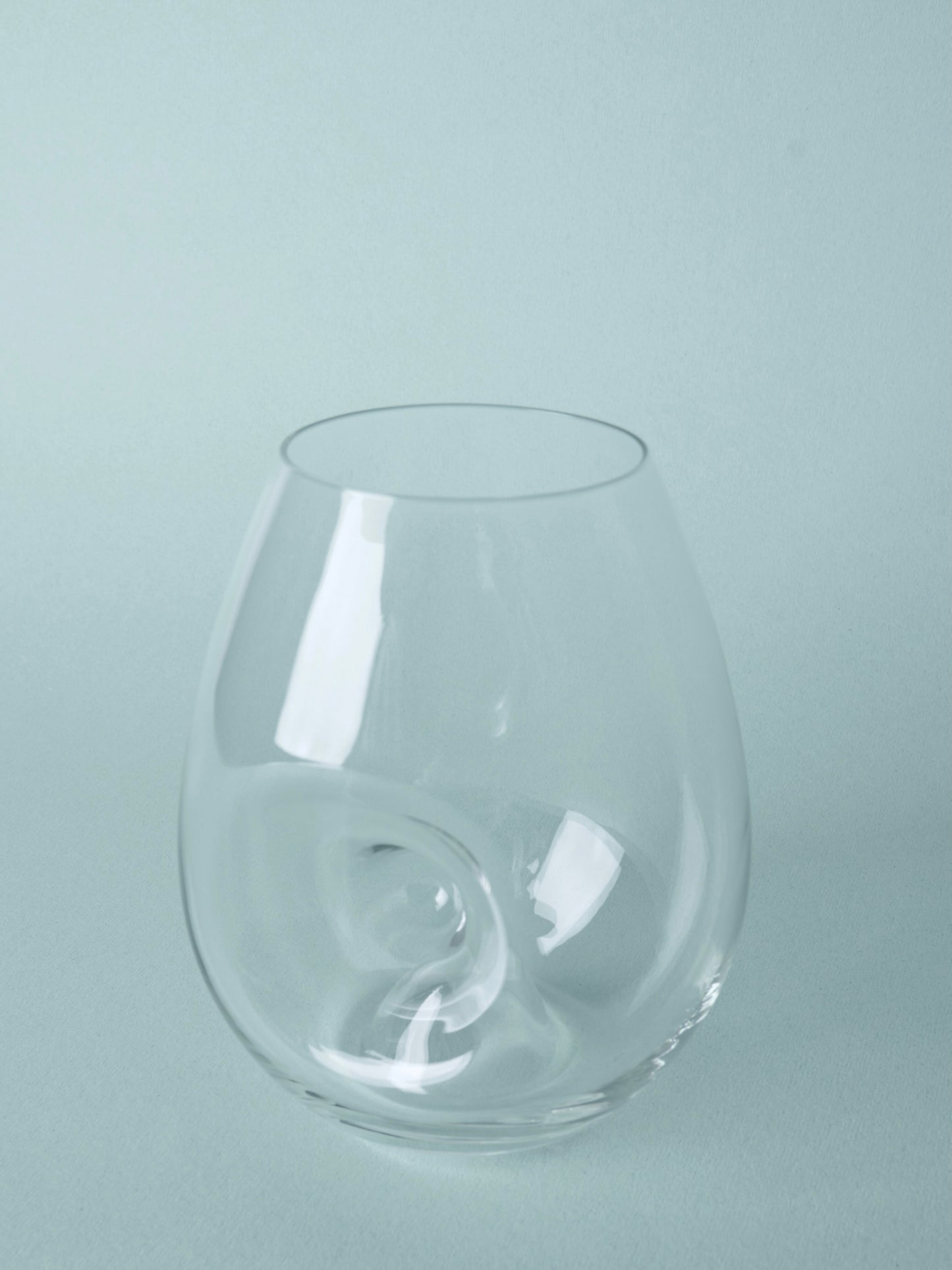 Set of 6 glasses with two-finger handle