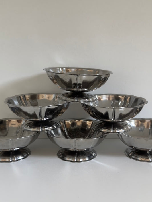 Rosetta ~ Set 6 coppette con piattini