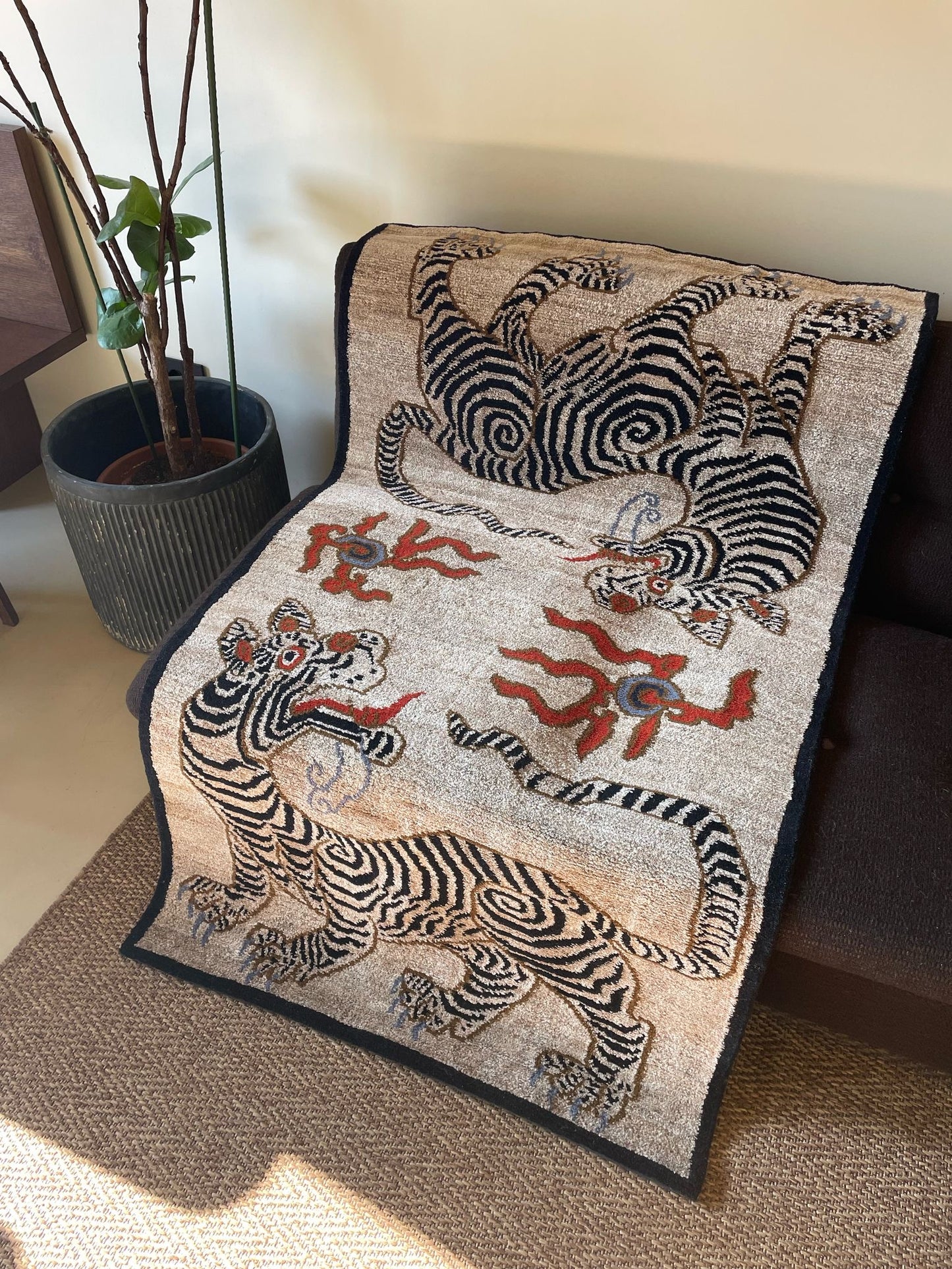 Particuliers ~ Tappeto tibetano vintage