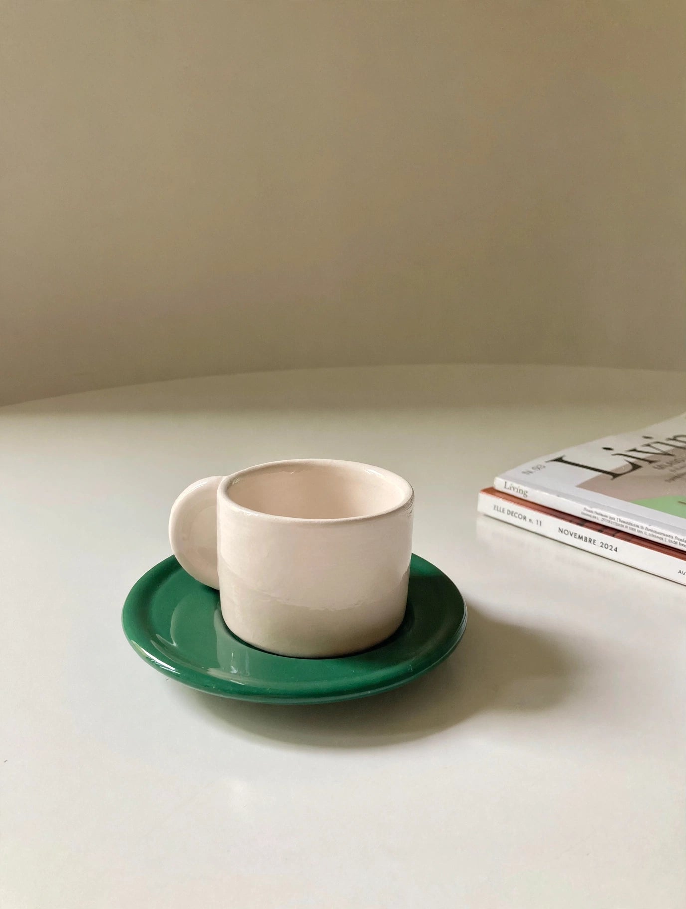 Coppia di due tazzine da caffè