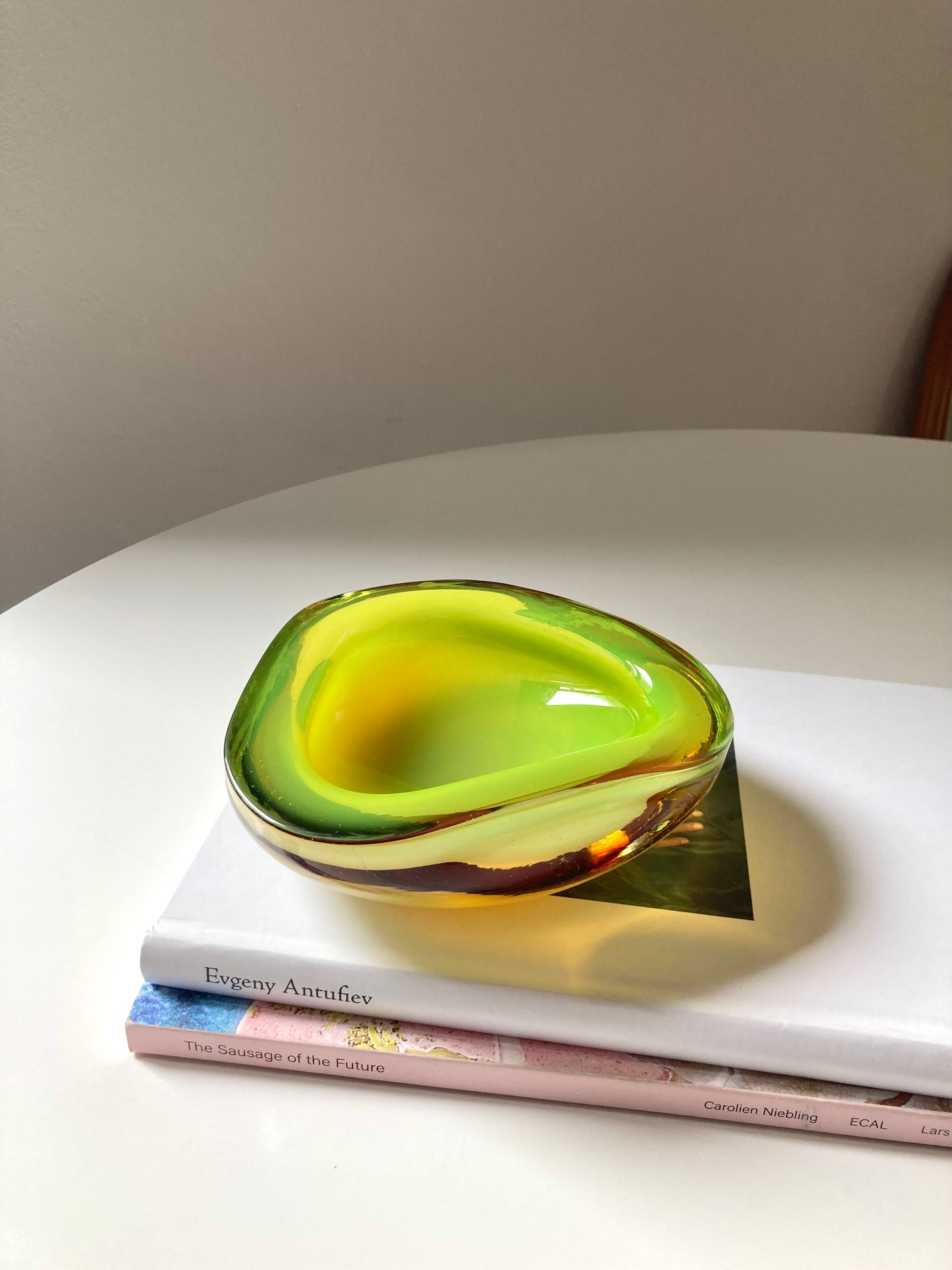 Grande svuotatasche in vetro di Murano