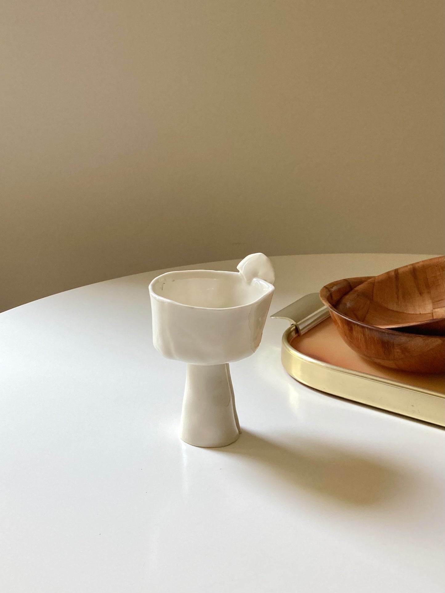 Ciotolina alta in ceramica per aperitivo