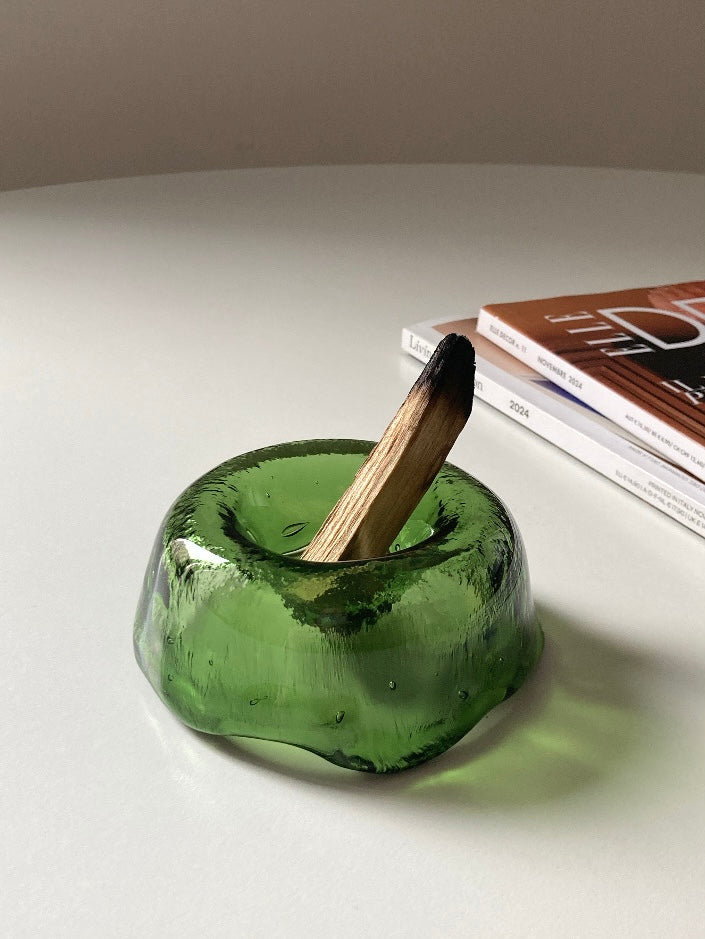 B2B ~ Bruciatore per palo santo in vetro fuso