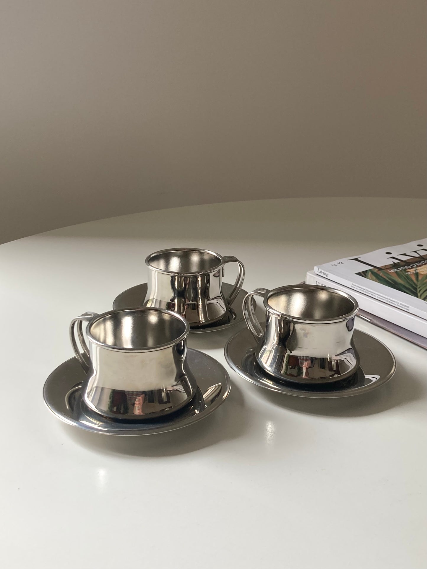 Set 6 tazzine termiche con zuccheriera